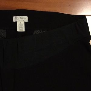 Three Seasons maternity black slacks